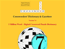 Tablet Screenshot of crosswordstar.com